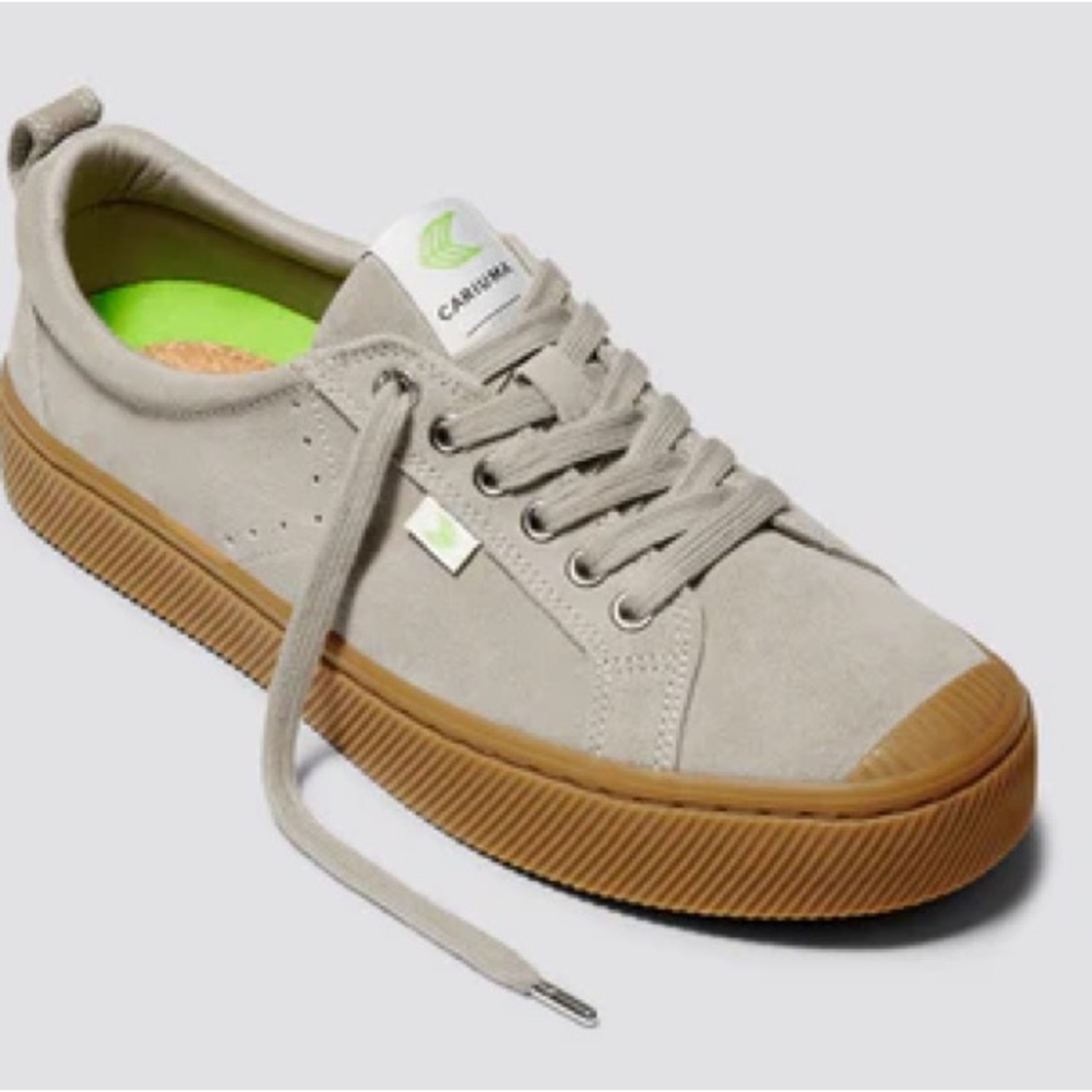 Cariuma OCA Low Cloud Grey Suede Sneaker